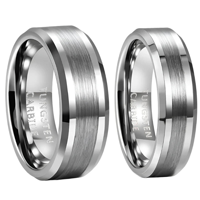 Tungsten Carbide Wedding Ring
