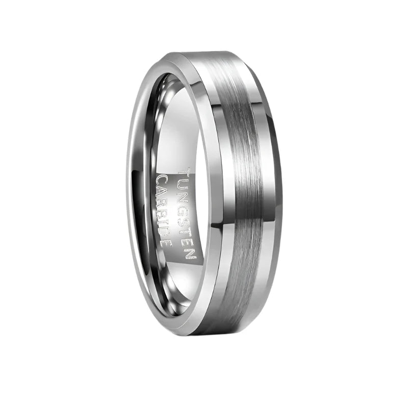 Tungsten Carbide Wedding Ring - 6mm / 11