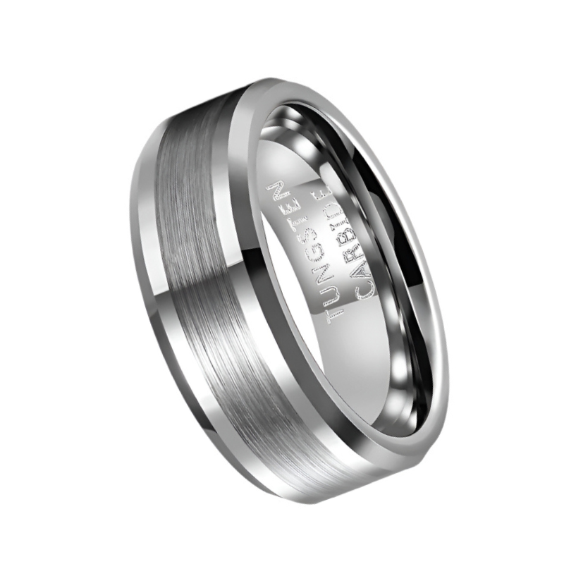 Tungsten Carbide Wedding Ring