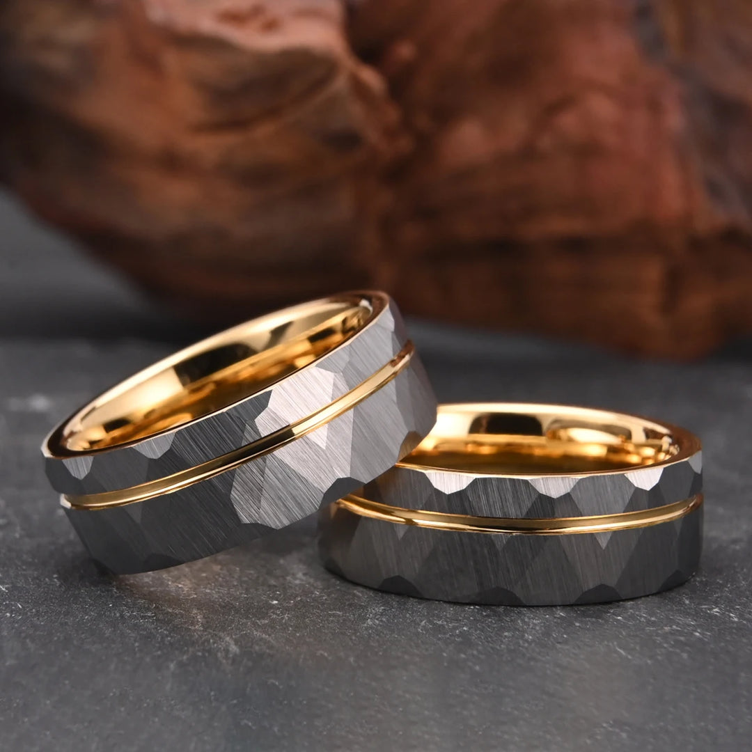 tungsten rings comfort fit