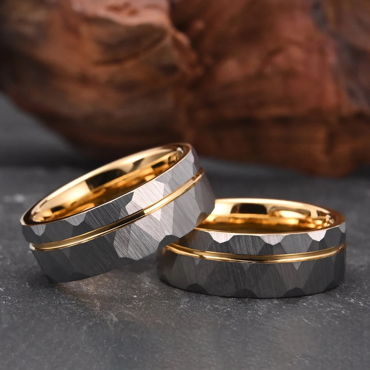 tungsten rings comfort fit