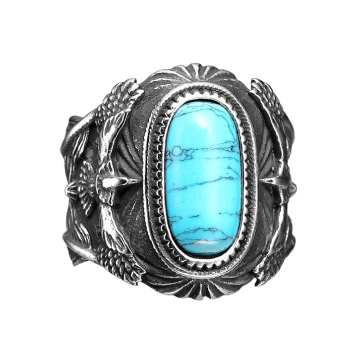 Turquoise Eagle Ring