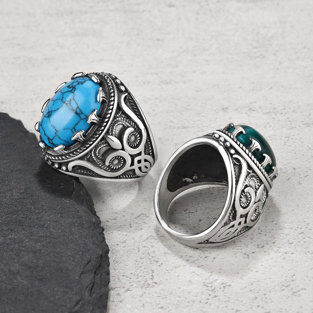 Turquoise Signet Ring