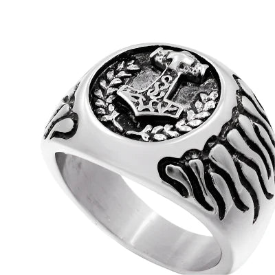 Viking Rune Ring - 7 / Style17