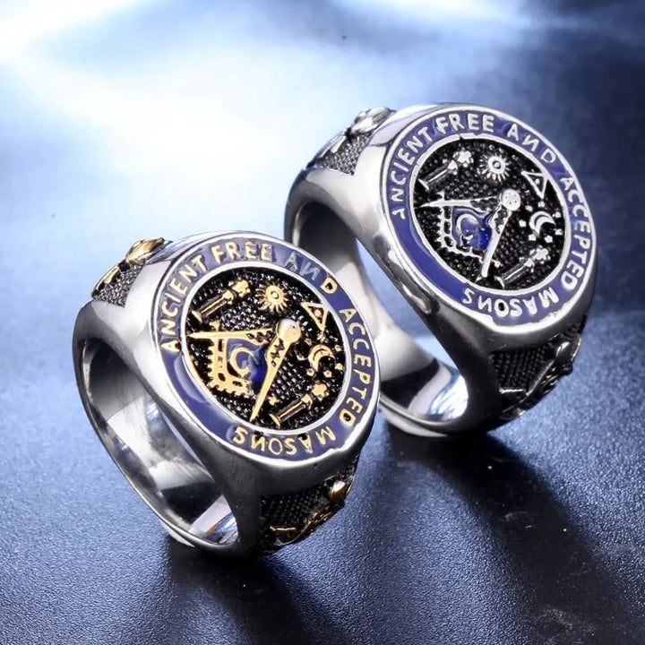 Vintage Masonic Ring